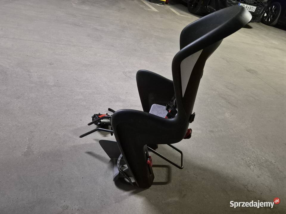 Fotelik rowerowy tylny Polisport BILBY czarny