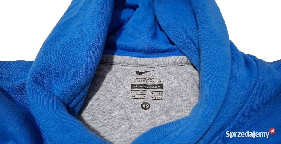 Bluza z kapturem niebieska 116128 Nike Odzież Czeladź sprzedam