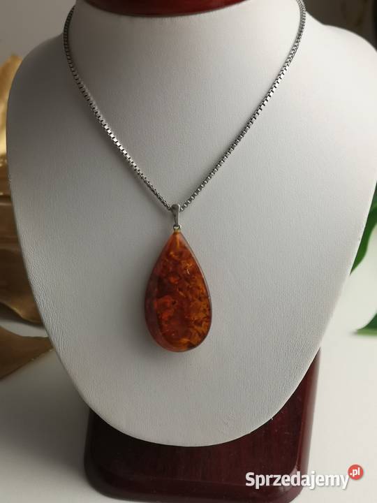 zawieszka bursztyn Toruń