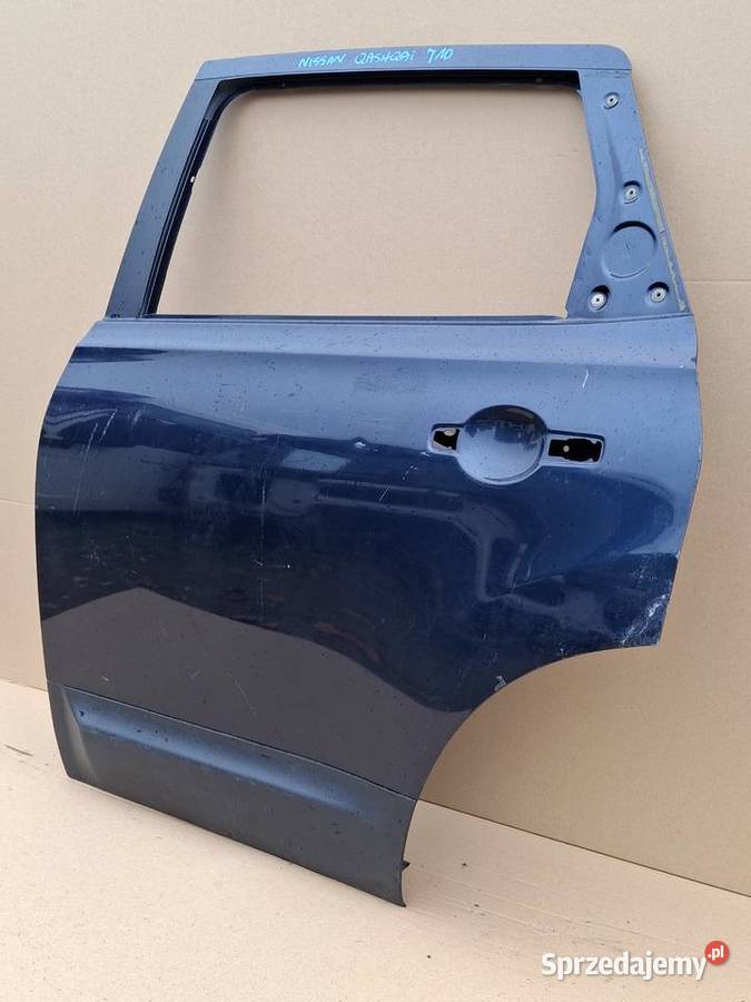 NISSAN QASHQAI J10 DRZWI LEWE TYLNE LEWY TYŁ Bieleń