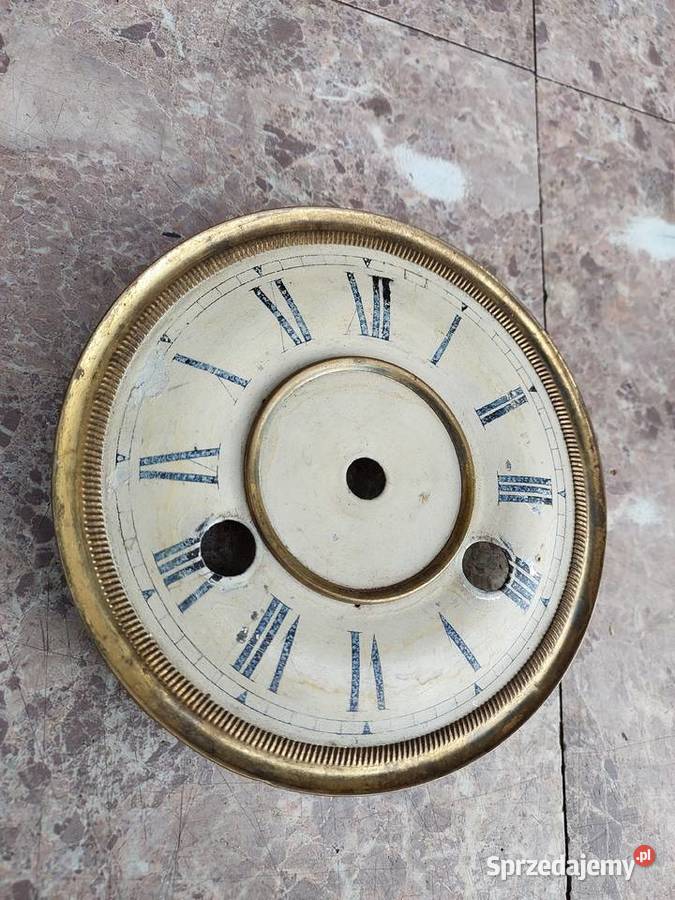 621 Tarcza starego zegara ściennego 125 56532