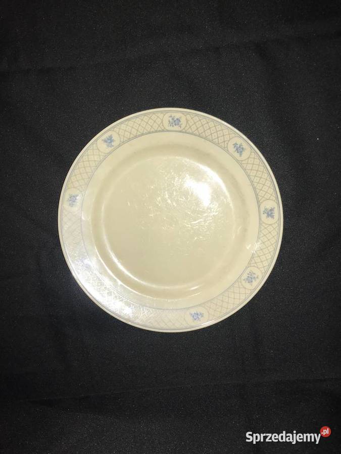 Talerz porcelanowy sygn Johann Haviland Łódź