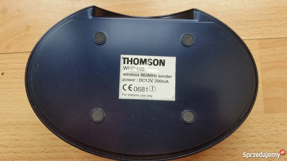 Bezprzewodowe słuchawki Thomson WHP 465 Radiowe mazowieckie Warszawa