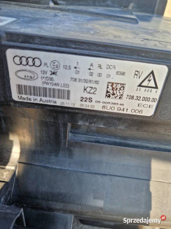 Audi Q3 Bi Xenon LED ORG EU Mielec