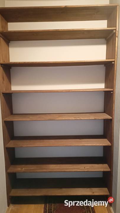 Regał drewniany dolnośląskie Wrocław sprzedam
