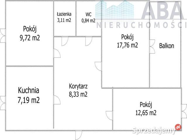 Wygodne mieszkanie na sprzedaż w Turek doskonała Liczba pokoi 3 sprzedam