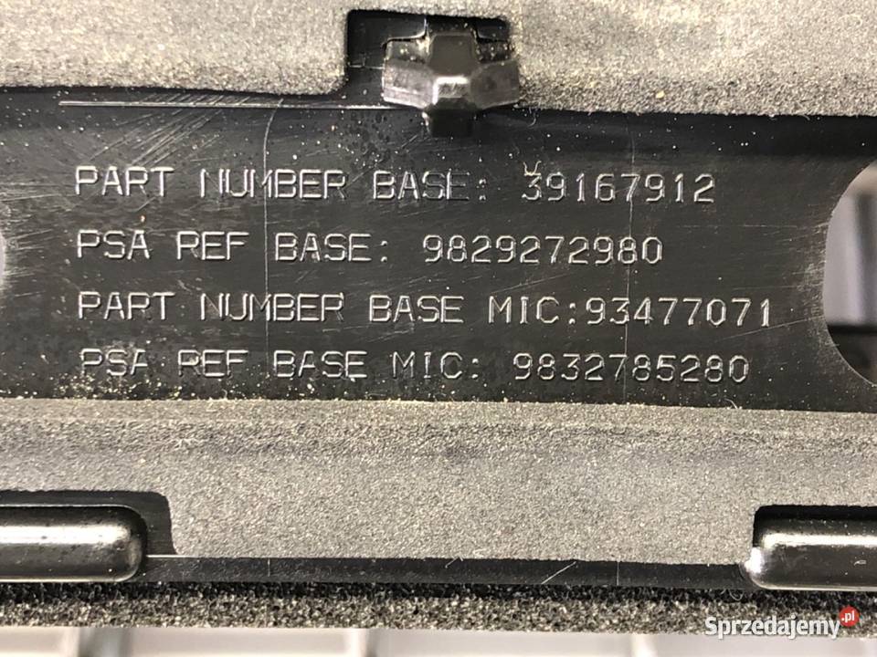 SPOILER LOTKA OPEL CORSA F Hatchback 39167912 osobowe Spoilery podkarpackie