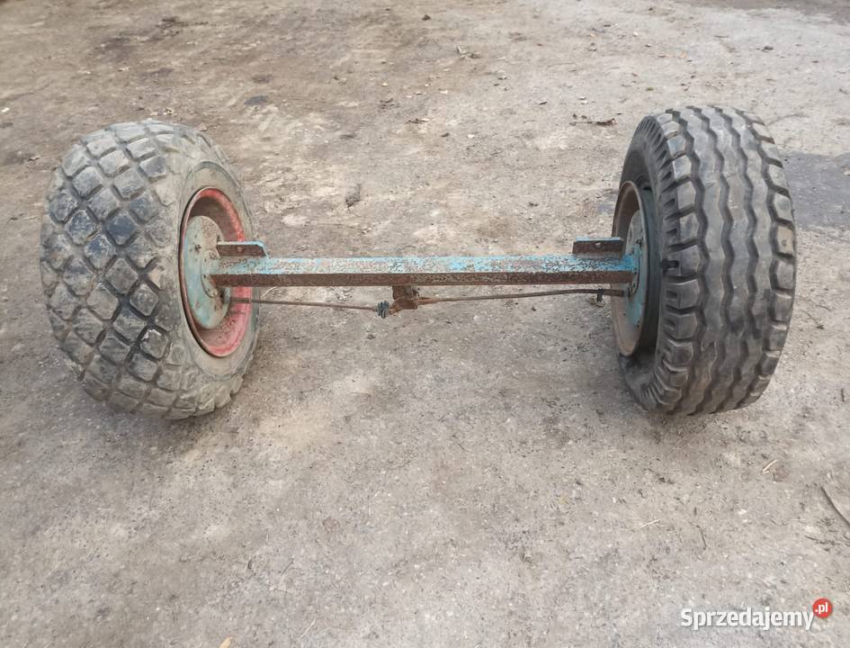 Oś hamowana przyczepy samozbierającej Limanowa