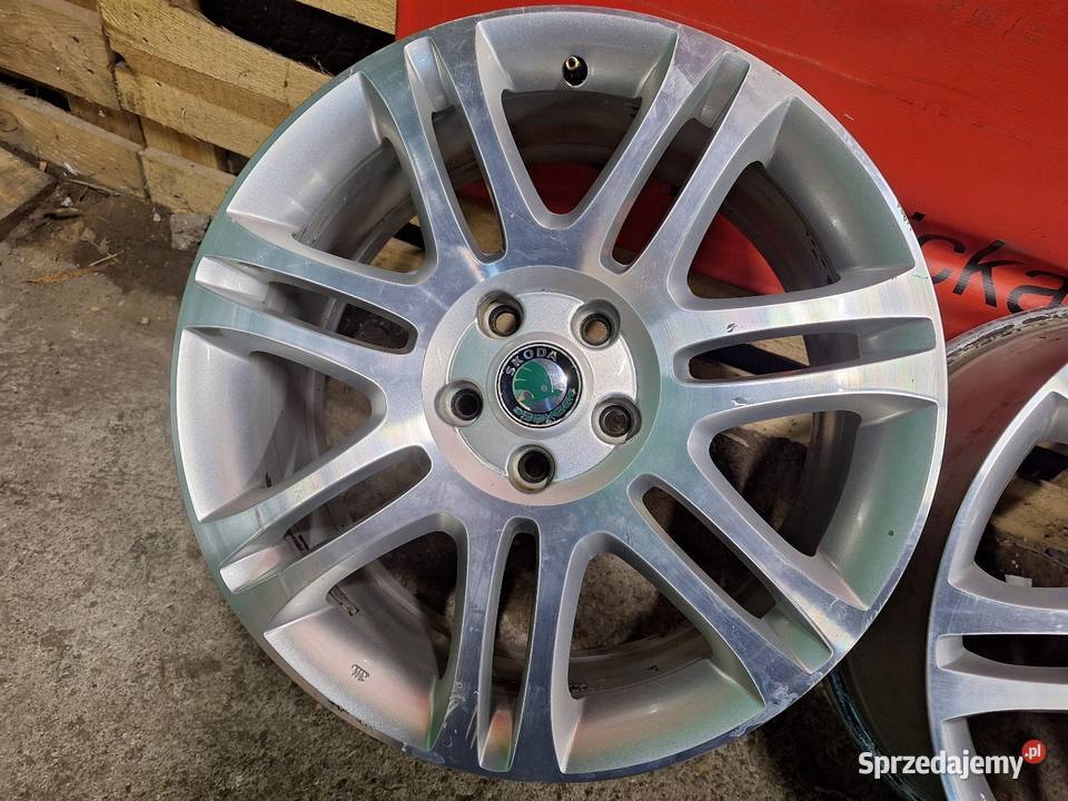 Alufelgi 5x112 18 ET46 SKODA Karoq Octavia Skoda OE Choceń