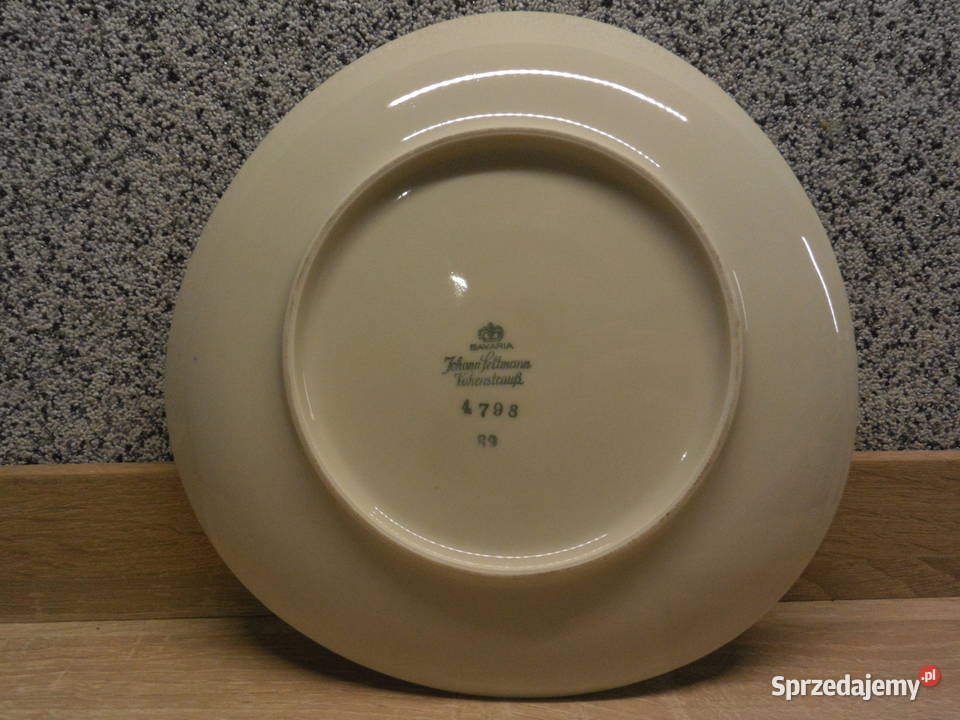 Porcelanowa pateratalerz JOHANN SELTMANN Antyki, Sztuka, Kolekcje Raszków