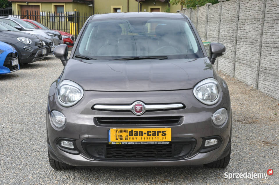 Fiat 500x 14T 140 automat Navi Półskóra Czujniki centralny zamek Dąbrowa Górnicza