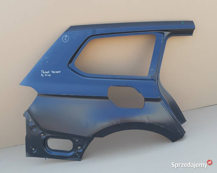 VW PASSAT B8 3G9 BŁOTNIK PRAWY TYŁ POSZYCIE Karoseria Motoryzacja Trzciel