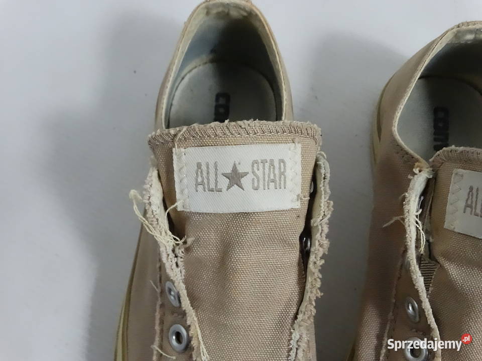 Trampki Converse All Star SlipOn Beżowe Khaki r lubelskie Biłgoraj