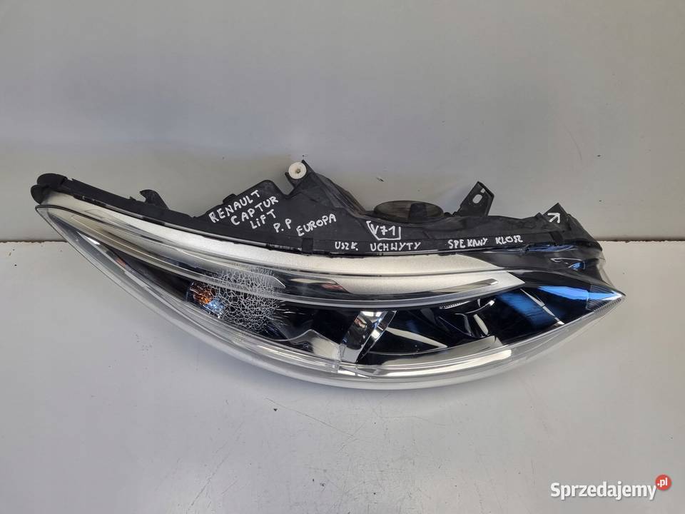 LAMPA PRAWA Renault Captur I 1719r LIFT PRZEDNIA Chełm