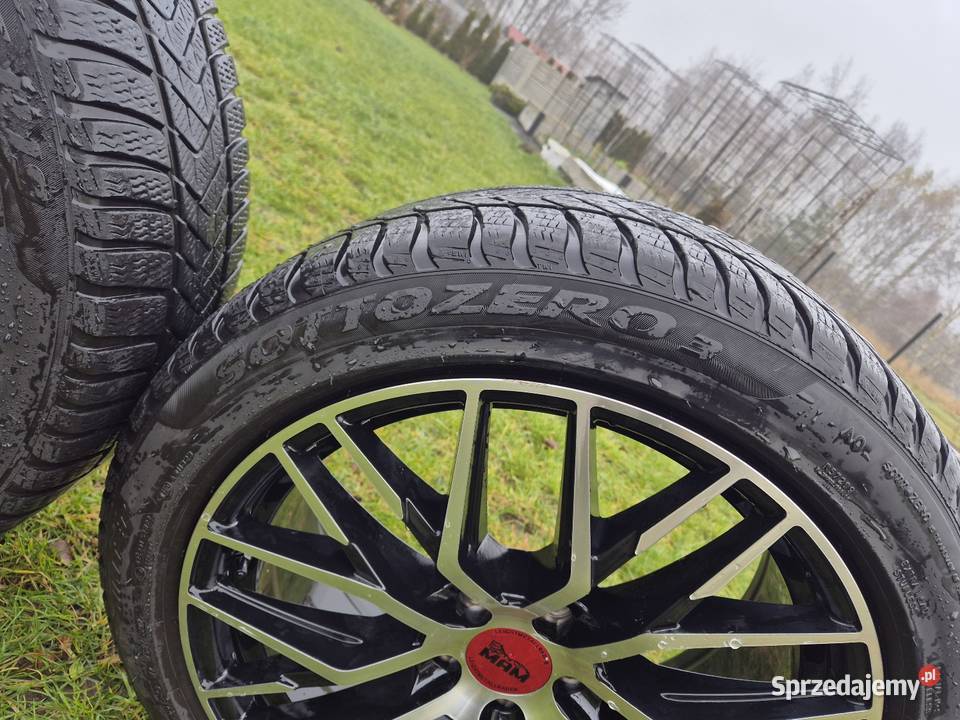Koła zimowe 19 5x108 Stan perfekcyjny Samochodowe Dąbrowa Zielona sprzedam