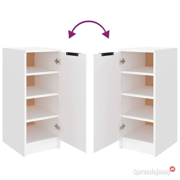 Szafka na buty biała 30x35x70 materiał Warszawa