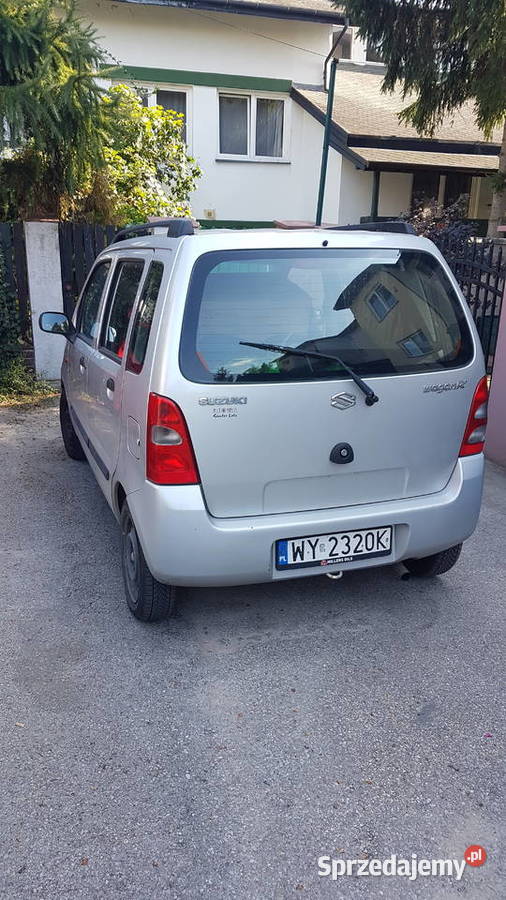 Suzuki Wagon R 2005 srebrny 13 90 Piastów