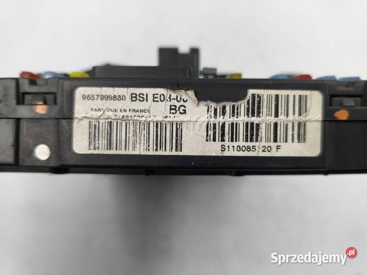 Sterownik Silnika Citroen Berlingo 16 HDI osobowe Wyszków