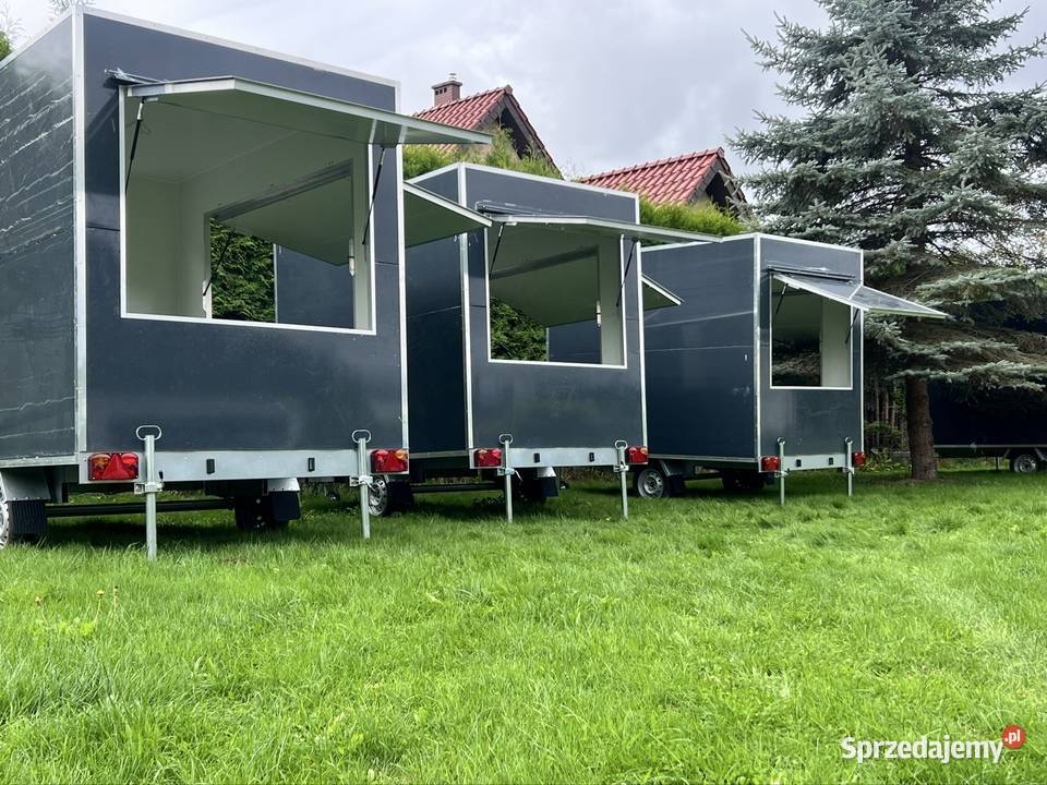 PRZYCZEPA GASTRONOMICZNANOWA do 750 Gastronomiczne Szczecin