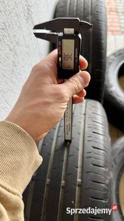 Komplet opon letnich Continental Ecocontact 6 17cale Pielgrzymka sprzedam