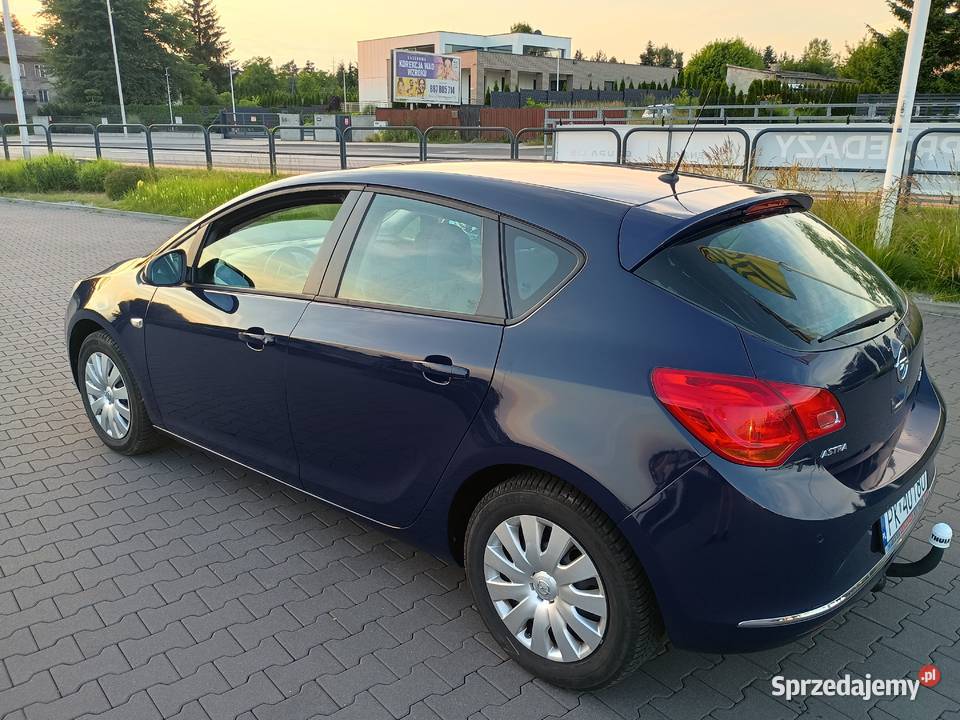 Opel Astra J 5drzwi z 201314r 14i benzyna 62000 Kalisz