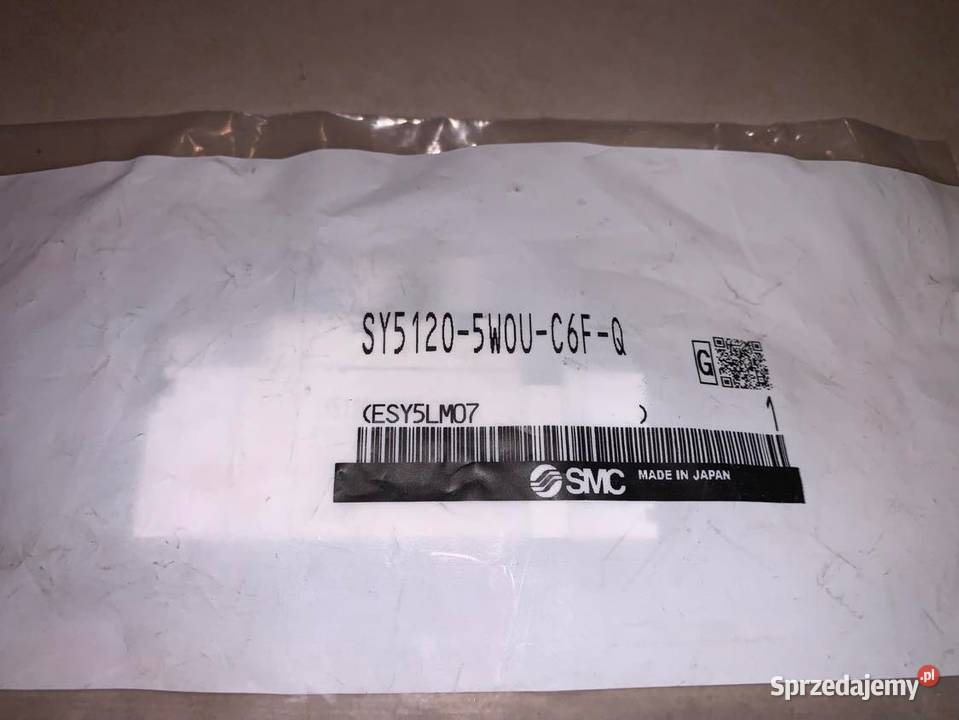 Elektrozawór SMC SY51205WAOUC6FQ 5 port solenoid Warszawa sprzedam