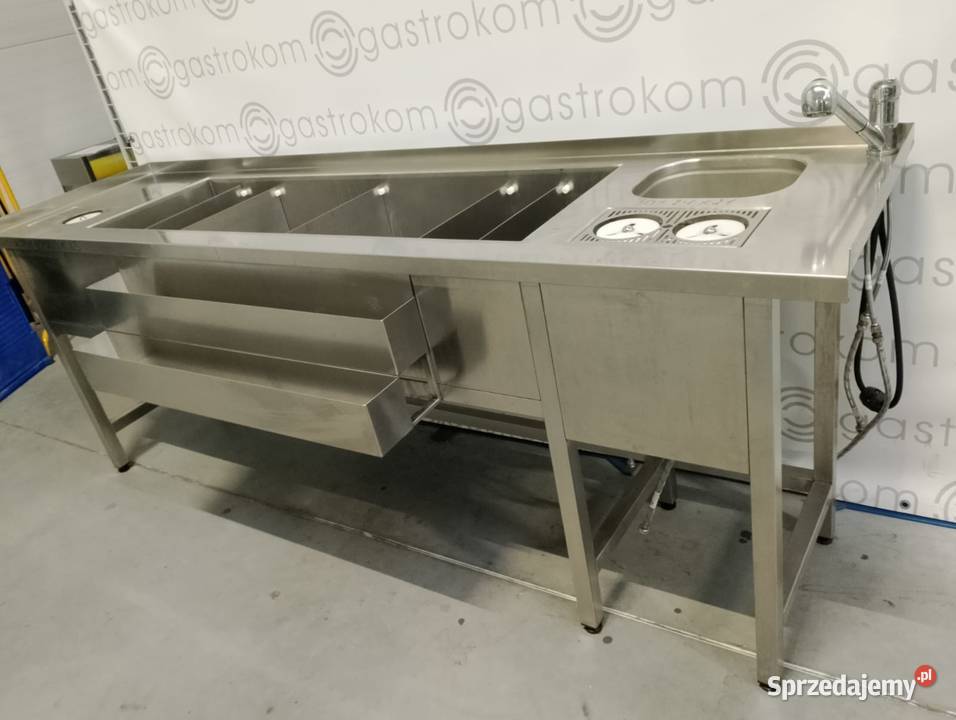 Stacja barmańska z ociekaczem 239x60 20 półki Wrocław