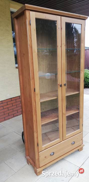 Witryna drewniana Ikea markor kredens mazowieckie Garwolin