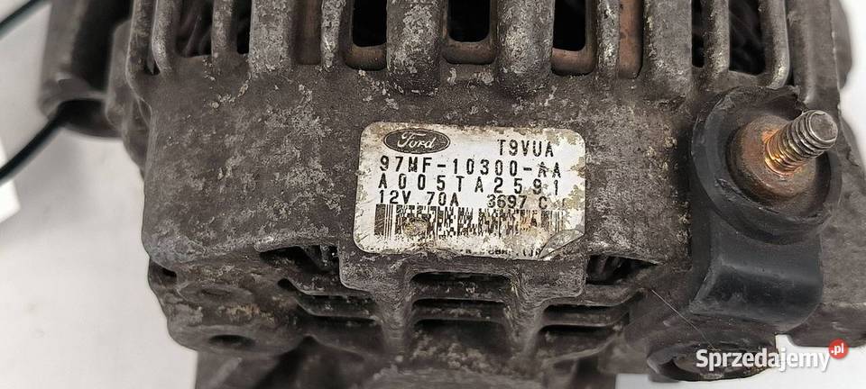 ALTERNATOR FORD FIESTA 97MF10300AA kujawsko-pomorskie Lipno sprzedam