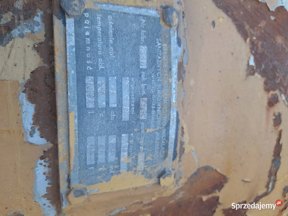 Zbiornik ciśnieniowy 1500 Pozostałe Łowicz