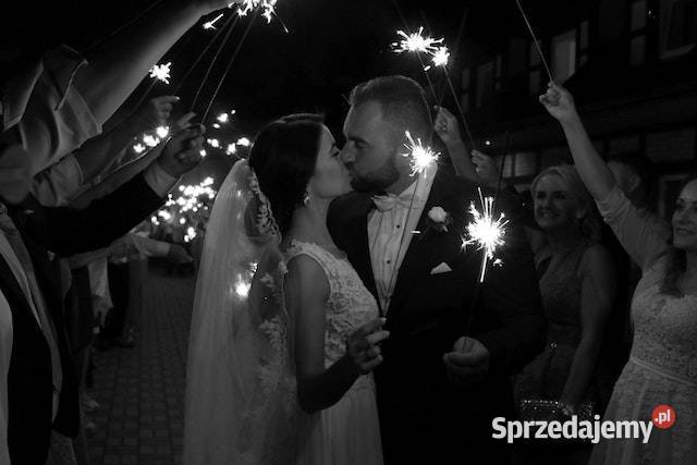 ZIMNE OGNIE NA WESELE ŚLUB URODZINY 90 60 sztuk wielkopolskie Poznań