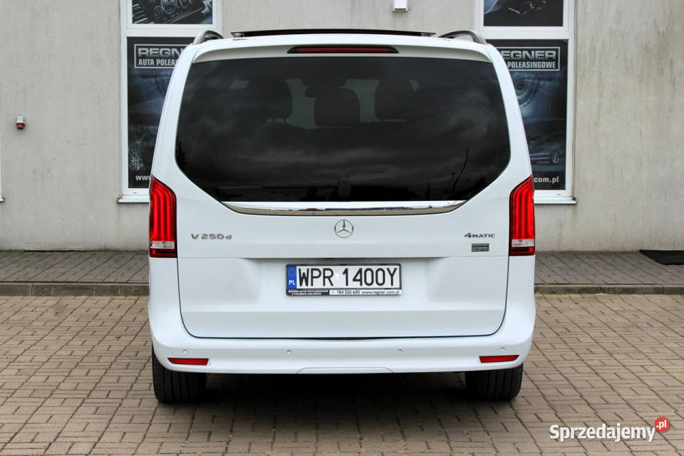 Mercedes V 250 Exclusive AMG Pak Night 4Matic wspomaganie kierownicy Sokołów