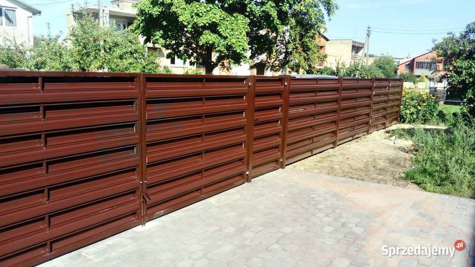 Blachtex Sztachety metalowe podkarpackie Przeworsk