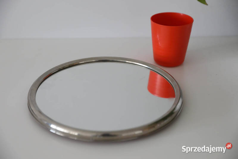 Taca metalowa lustro Dekoracyjna sprzedam