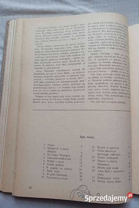 JO Curwood Jerzy Marlicz Trylogia Łowcy ZK ZOWAG Koźminek
