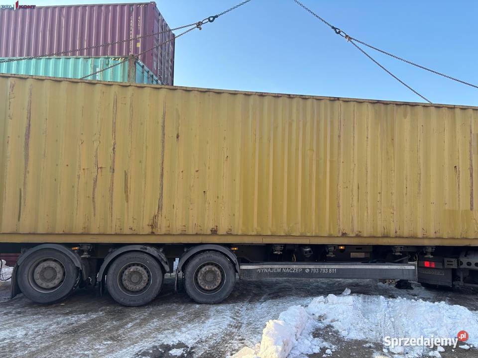 Kontener morski 40 HC 12 metrów OKAZJA Elbląg sprzedam