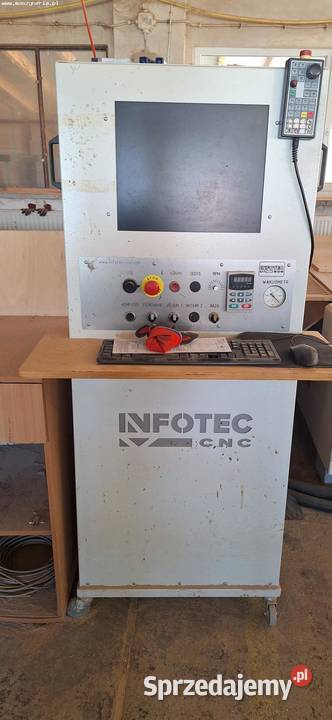 Ploter frezujący CNC InfoTEC 3121 PRO Produkcja