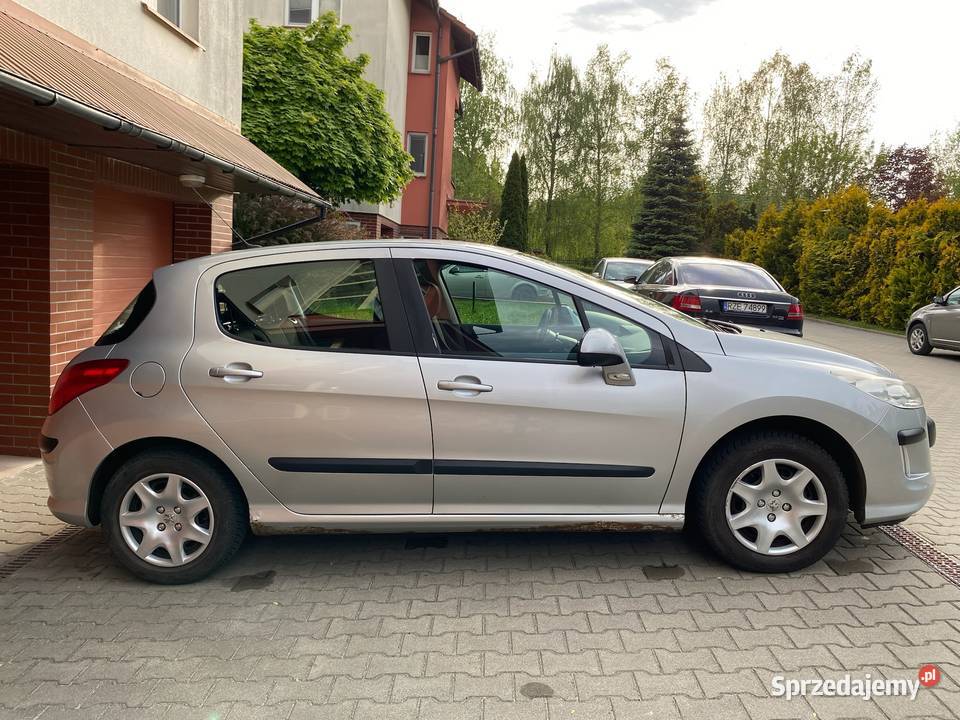 Peugeot 308 16 VTi Pierwszy Właściciel Salon srebrny podkarpackie Rzeszów sprzedam