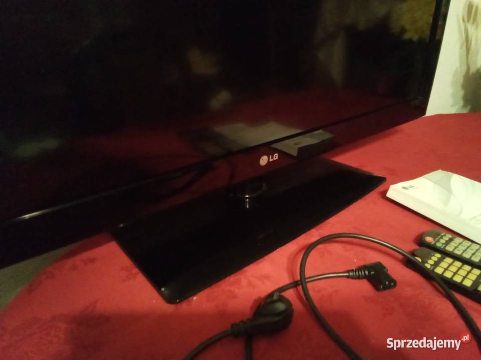 Lg telewizor 42LD550ZC dwa piloty i instrukcja z Warszawa