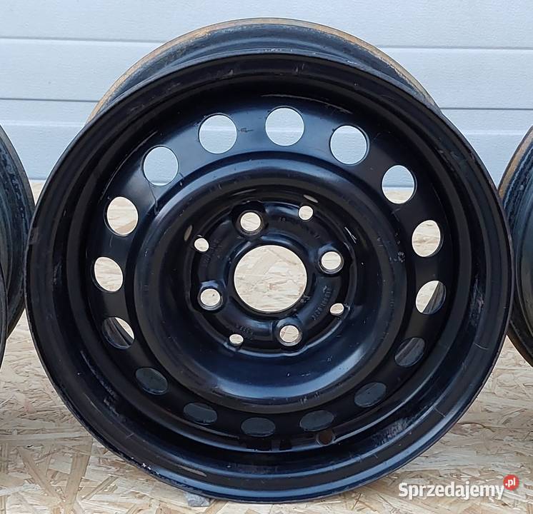 FELGI STALOWE 4X100 55JX14H2 ET35 SEAT IBIZA Średnica 14" Mielęcin sprzedam
