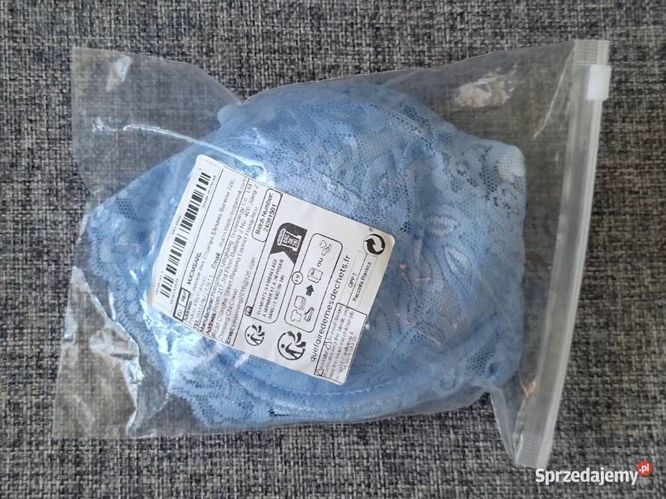 Nowy koronkowy biustonosz damski r S Darłowo