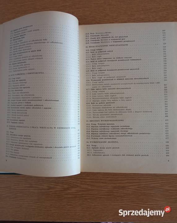 Wytrzymałość Materiałów PJastrzębski JMutermilch Wrocław sprzedam
