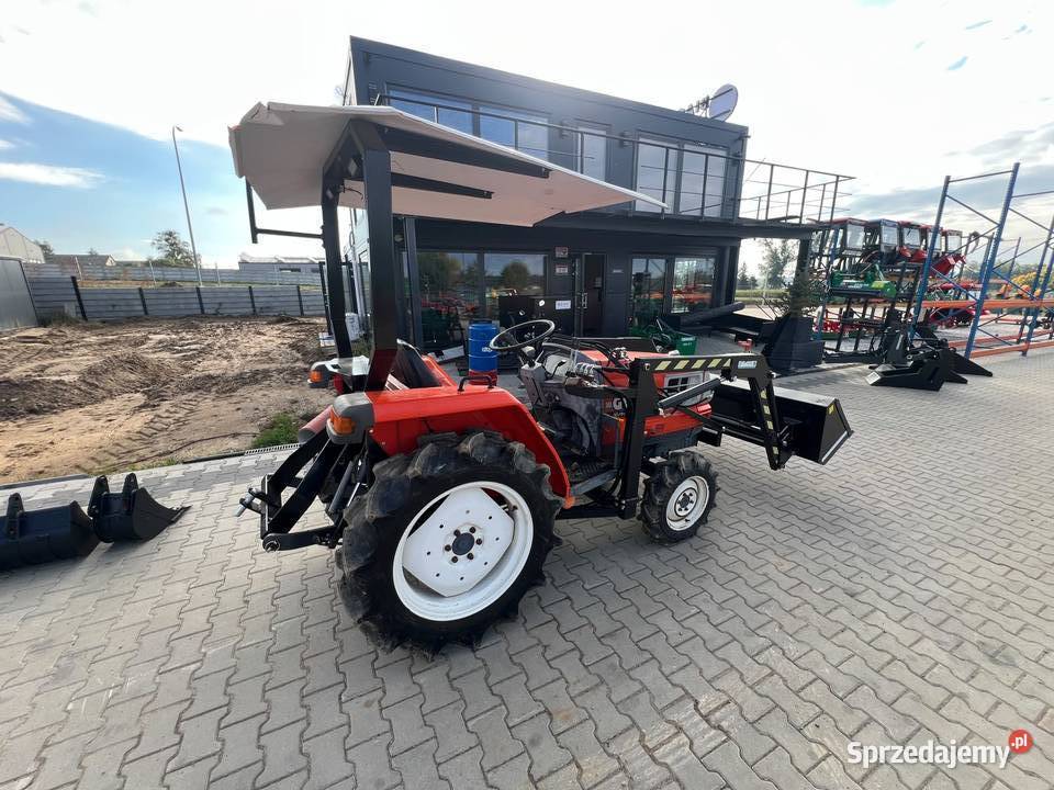 Mini Traktorek KUBOTA GL23 z TURem i łyżką pług mazowieckie Trojanów sprzedam