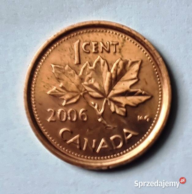 Moneta 1 Cent Kanada Numizmatyka Tarnów