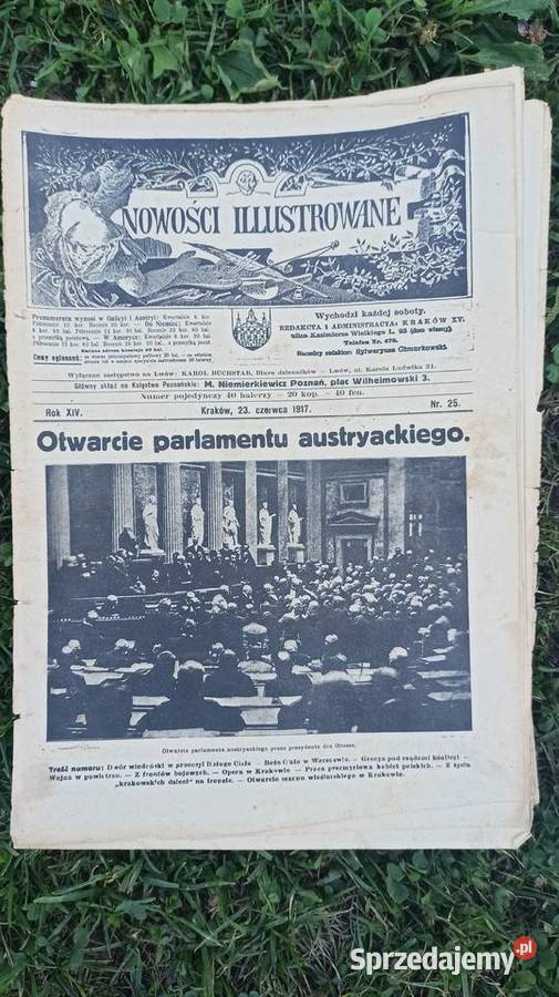 Tygodniki Tygodnik Ilustrowany i Nowości Czasopisma Wieluń