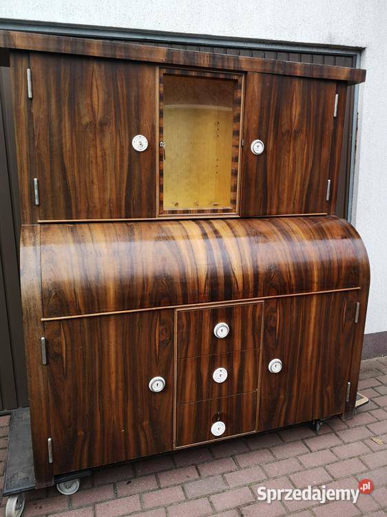Sekretera Biurko ARTDECO Okazałe Sygnowane