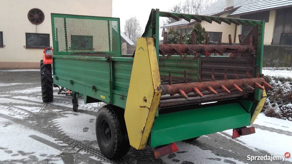Rozrzutnik jednoosiowy Agromet Brzeg nieuszkodzony Rolnictwo Kowale sprzedam
