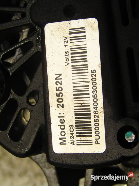 ALTERNATOR 16 DCI NISSAN QASHQAI J11 20552N osobowe