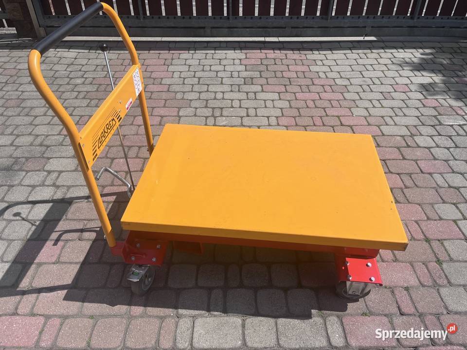 Wózek podnośnikowy stołowy hydrauliczny śląskie
