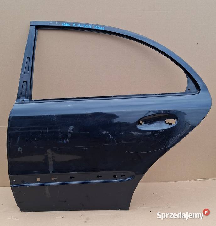 MERCEDES EKLASA W211 SEDAN DRZWI LEWE TYLNE LEWY Bieleń sprzedam